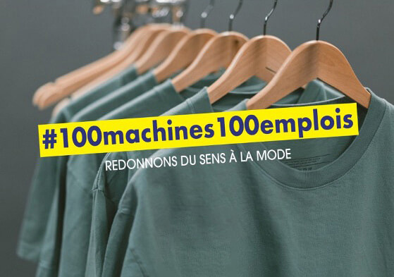 Affiche 100 machines 100 emplois