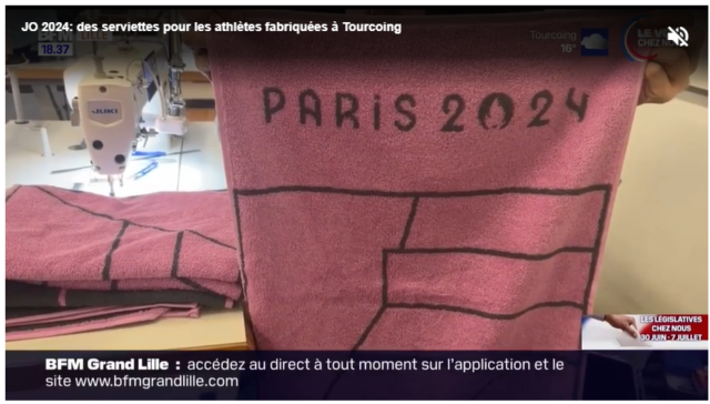 Confection Serviette Paris 2024 - Atelier textile Résilience